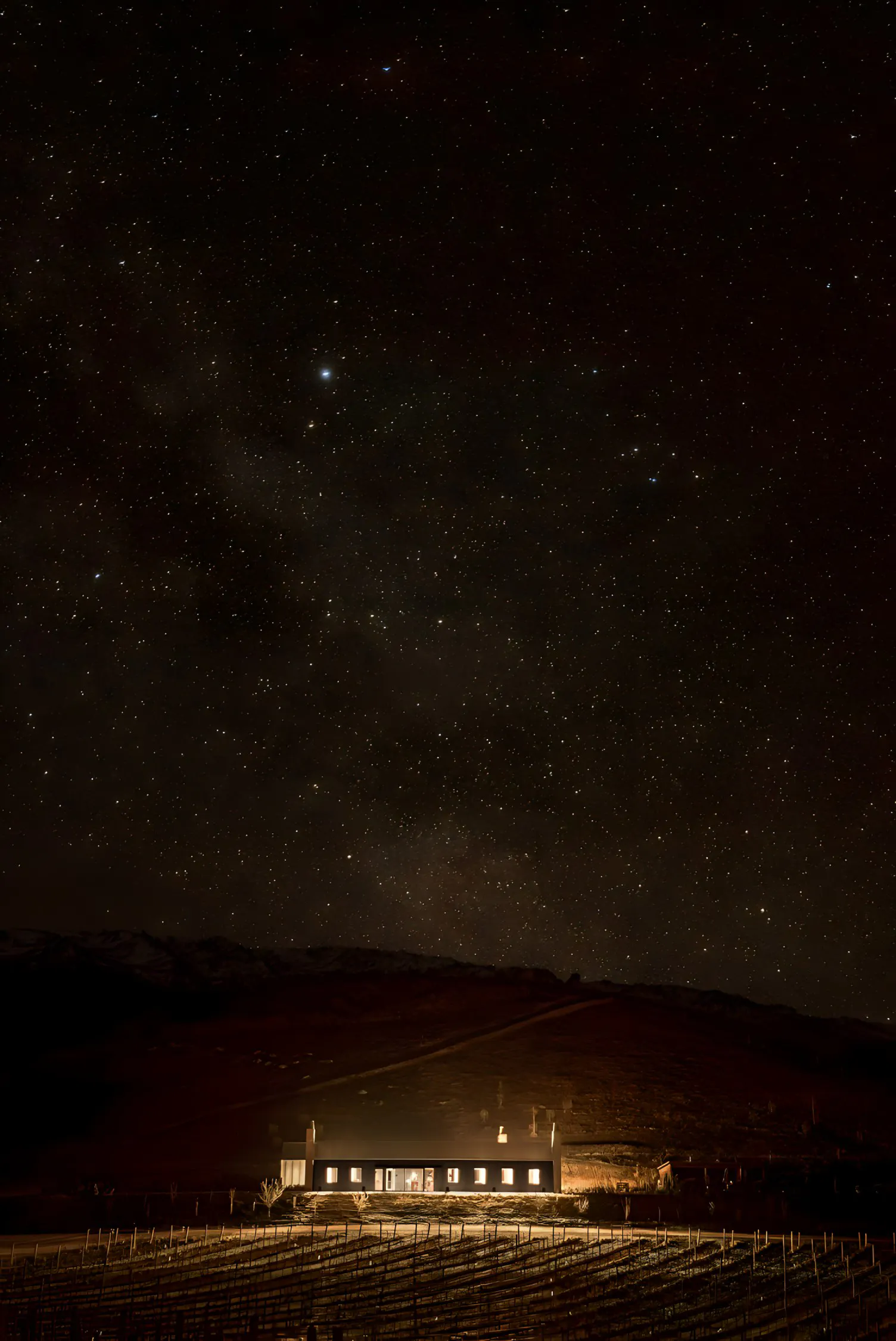 CD at night